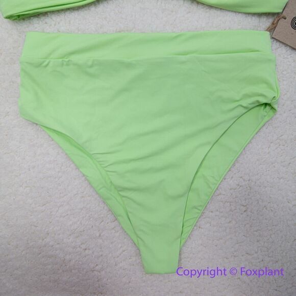 New! Set! Toast Swim knot bikini top & Signature High Waist Bottom, size S - Picture 3 of 14